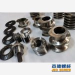 杰德 積木式螺桿機(jī)筒 型號(hào)齊全 支持定制 技術(shù)精湛-舟山市杰德機(jī)械有限公司，擠出機(jī)螺桿，注塑機(jī)螺桿，舟山螺桿，螺桿廠