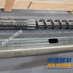 杰德 出口越南的單排氣造粒機(jī)螺桿機(jī)筒 技術(shù)精湛 塑化優(yōu)良-舟山市杰德機(jī)械有限公司，擠出機(jī)螺桿，注塑機(jī)螺桿，舟山螺桿，螺桿廠